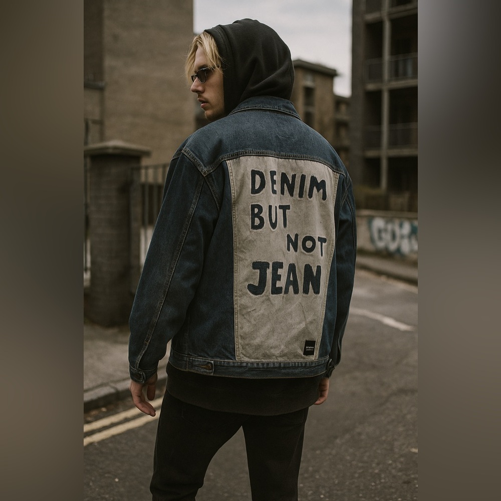 Vintage Marithé + François Girbaud Oversized Denim Trucker Jacket
